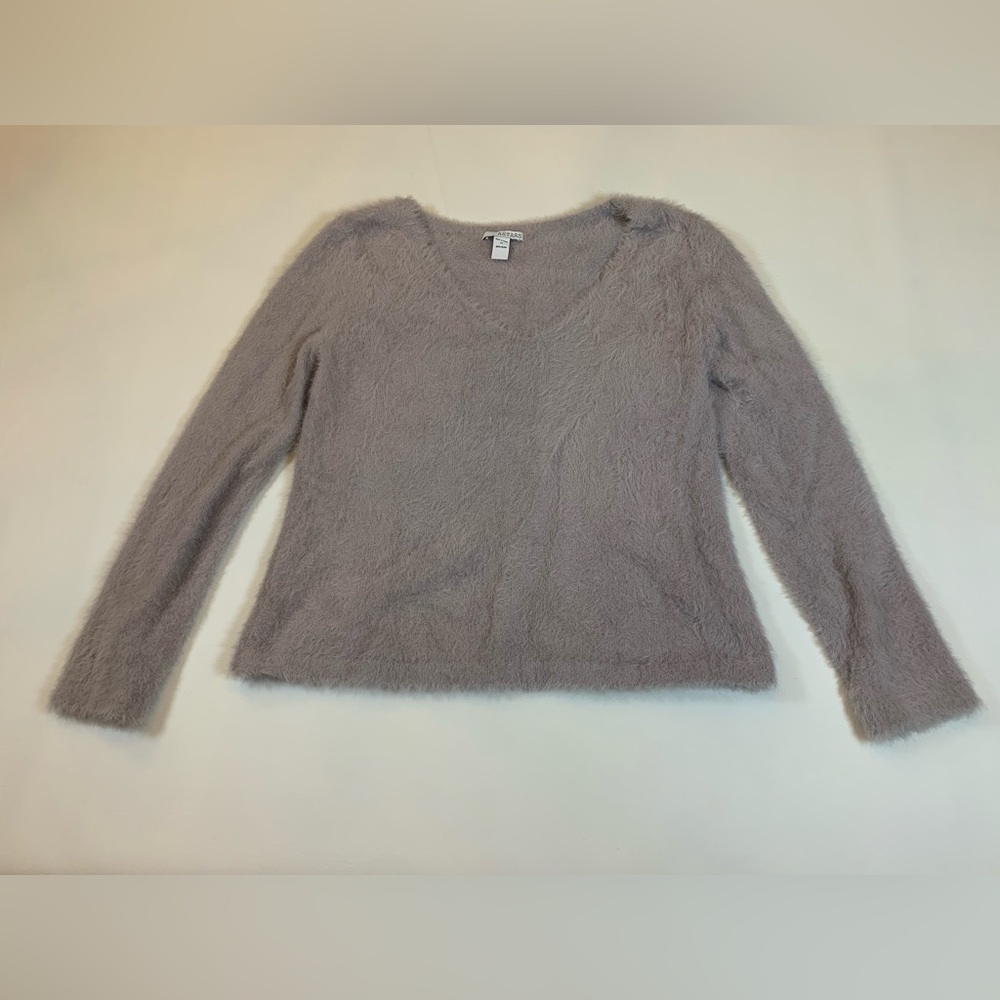 AStars purple long sleeve sweater Vneck XS (bin D)